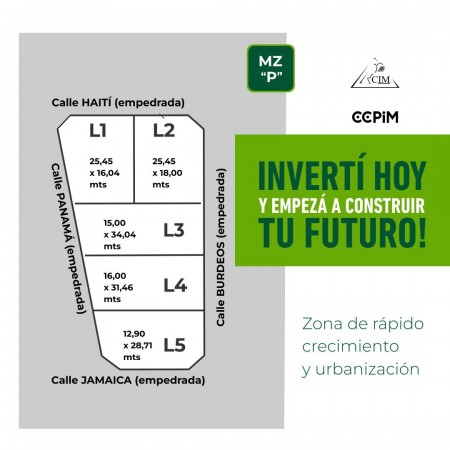 Vende Loteo/ Entrega y Financiación 