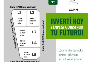 Vende Loteo/ Entrega y Financiación 